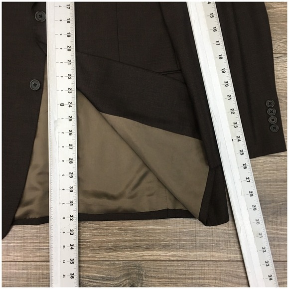 John W. Nordstrom Espresso Blazer - Picture 8 of 12